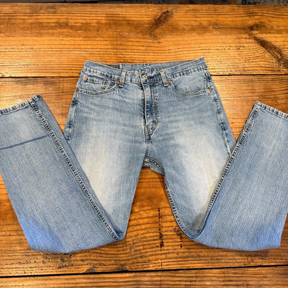 Levi’s 505 Vintage Regular Fit Jeans Men’s 33x30 Classic Medium Wash Denim